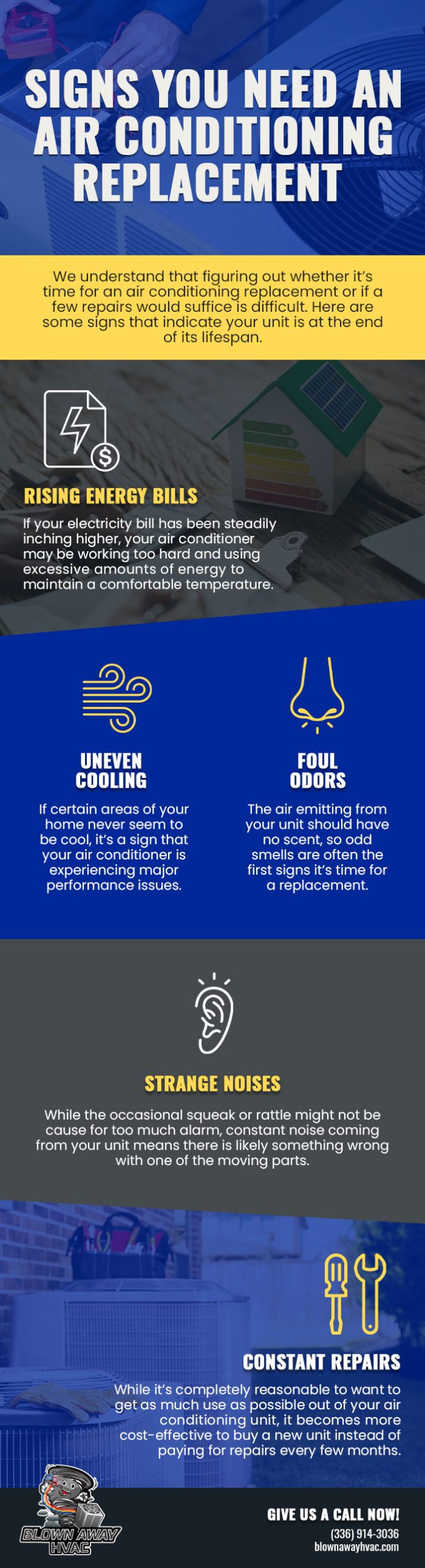 Common Signs that Indicate You Need An Air Conditioning Replacement
